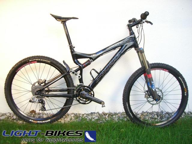 09,85 kg - Specialized S-Works FSR Carbon