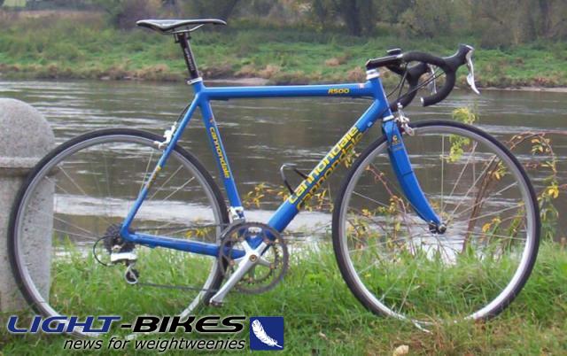 7,29 kg - Cannondale r500