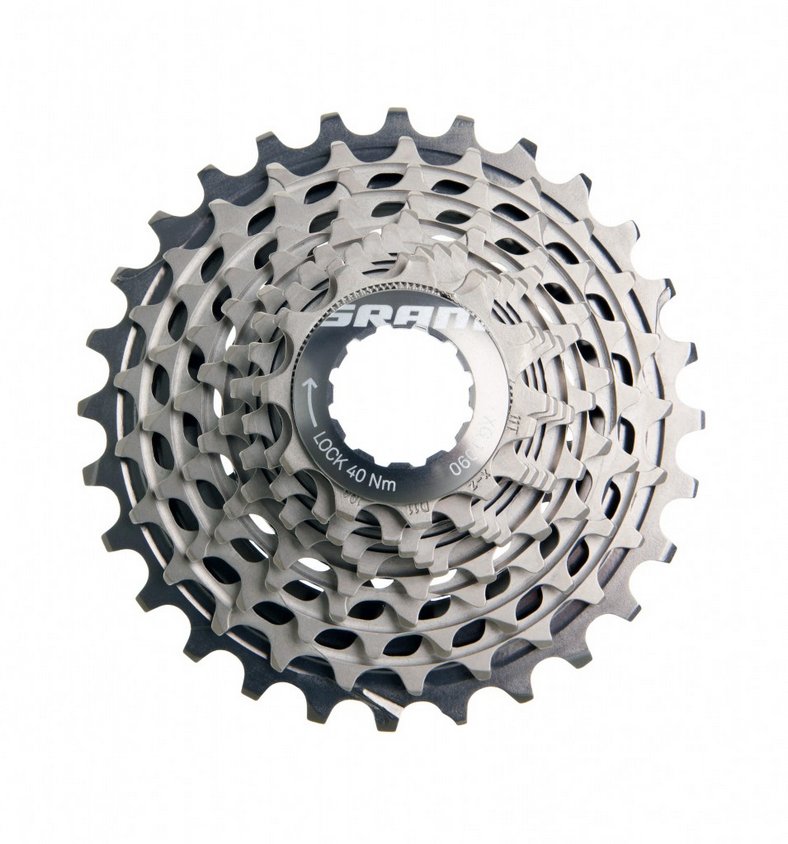 SRAM-RED-2012 XG1090-cassette-front-white-955x1024